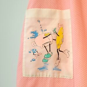 Vintage Zip Wrap Snap House Dress L- 3X